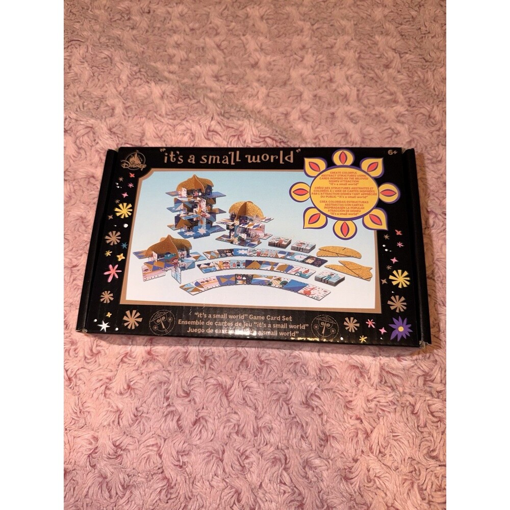 Disney Parks It's a Small World Game Card Set New With Tag